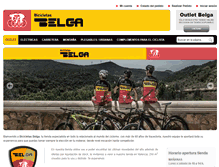 Tablet Screenshot of bicicletasbelga.com